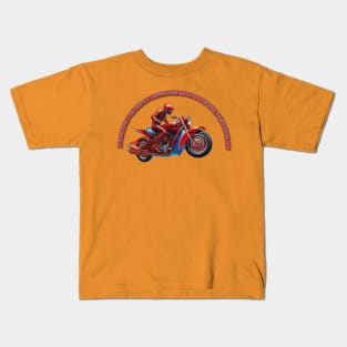 Big motorcycle lover Kids T-Shirt